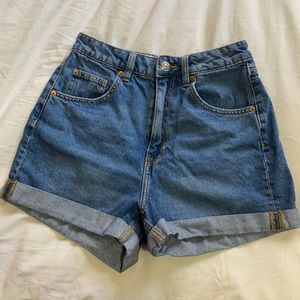 H&M Divided High Waisted Mom Shorts 4